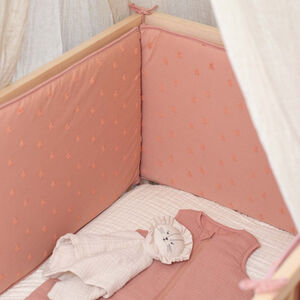 Tour de lit - Hop - Terracotta - 40x180 cm 