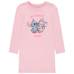 Nachthemd met Stitch & Angel Disney print voor meisjes 