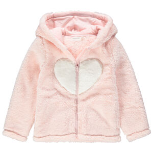 Kamerjas van sherpastof met kap 