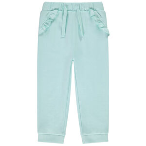 Pantalon de jogging avec détails volantés pour bébé fille 
