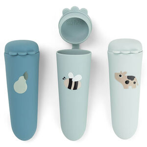 Set van 3 ijsvormpjes Dotti Blauw 