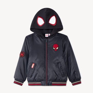 Teddyjack jongensjas met capuchon Spider-Man Marvel 