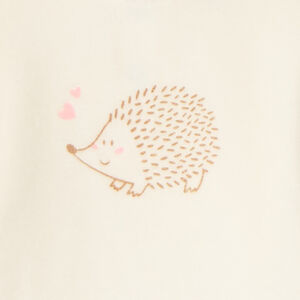 Pyjama set in fluweel met fantasieprint voor meisjes 