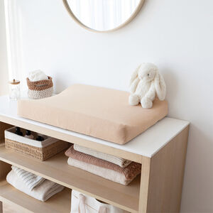 Housse de matelas à langer 50x75cm Crème 