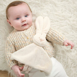 Doudou Lapin 27cm Sable 