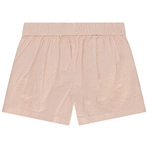 Short en broderie anglaise florale fille 