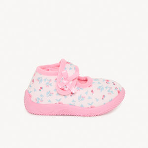Babyslofjes met bloemmotief voor meisjes 