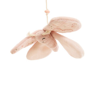 Mobile musical Promenade Bucolique rose 