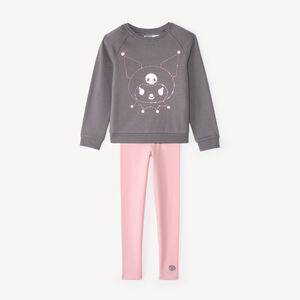 Jogging set voor meisjes met Kuromi-print 