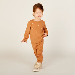 Set van 2 delen complete look in breiwerk voor babymeisje 