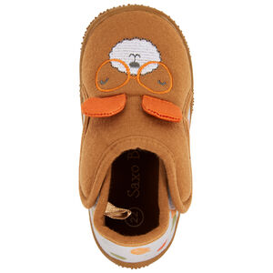 Chaussons bottillons ludiques écureuil pour bébé garçon 