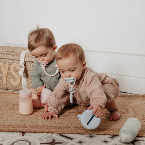 Sucette silicone Colour Essence SX Pro 0-6M Smoothie bleu 