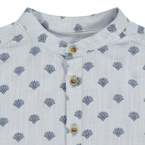 Chemise manches courtes imprimé palmiers pour garçon 