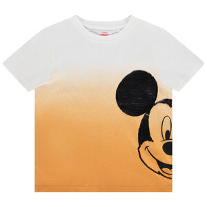 T-shirt met korte mouwen en Disney Mickey in magische lovertjes voor jongens 