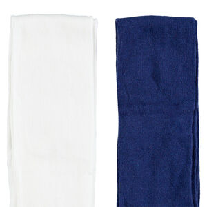 Set van 2 dikke effen panty