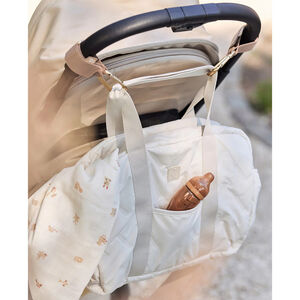 Haak voor wandelwagen - Milky coffee 