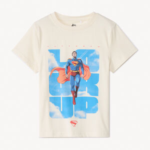 T-shirt manches courtes Photoprint Superman pour garçon  