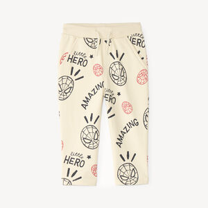 Baby jogger pants with Spider-Man Marvel pattern 