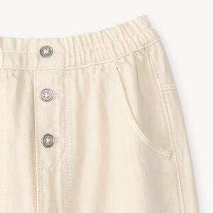 Pantalon bébé garçon coupe ballon uni 
