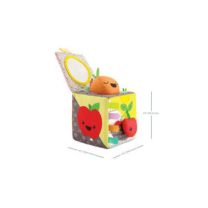 JOUET DIVERS 1er Age CUBE DE DÉCOUVERTES - PEEK/SEEK SENSORIEL - 3M+ 