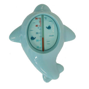 Thermomètre de bain Baleine Bleu 