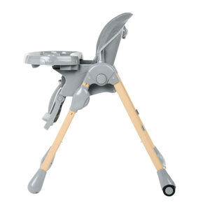 Houten en Grijze Verstelbare Kinderstoel 0+ Jude 