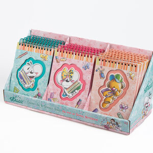 Carnet à spirale A6 Diddl et ses Amis (Modèle Aléatoire) 
