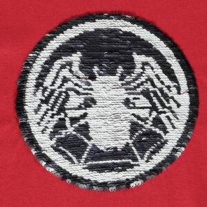 T-shirt manches courtes à sequins magiques Spider-Man Marvel pour garçon 