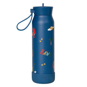 Gourde isotherme 350ml Blue Dino 