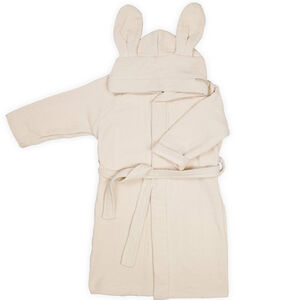 Peignoir de bain à oreilles éponge gaufré - Warm White - 2/4 ans  