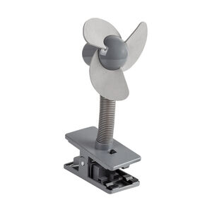 Ventilateur nomade pour poussette gris 