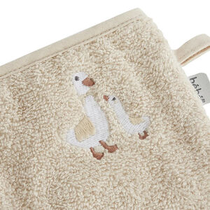 Set van 2 Washandjes Dear Goose Ecru 