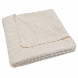 Couverture berceau 75x100cm Cosy Knit Ivory 