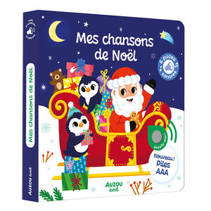 Boek FR soundboek "Mes chansons de Noël" 1jaar+ 