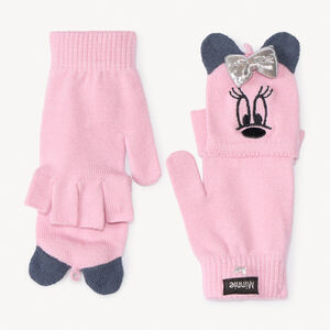 Paire de moufles 2 en 1 Minnie Disney pour fille 
