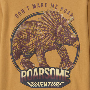 T-shirt met lange mouwen en dinosaurusprint voor jongens 