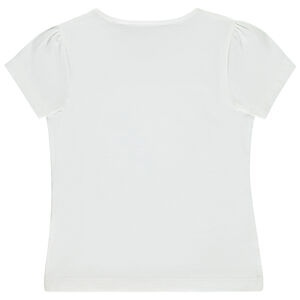 T-shirt manches courtes print fantaisie fille 