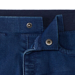 Jean droit à taille élastiquée pour bébé garçon 