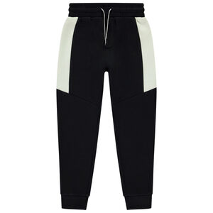 Pantalon de jogging molleton effet color block pour garçon  