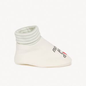 Pantoffels met print Mijn papa van liefde en Mijn mama van liefde voor baby 