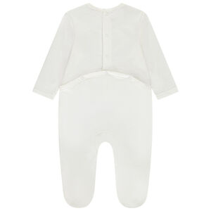 Dors-bien en jersey uni print animal pour bébé garçon 