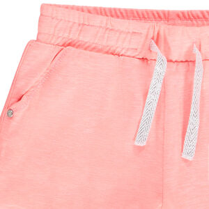 Short en jersey uni pour fille 