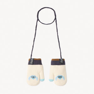 Moufle reliées en tricot Stitch Disney pour bébé garçon 