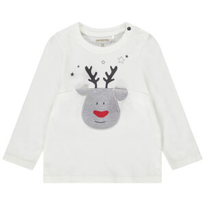 T-shirt esprit Noël avec animation 3D pour bébé garçon 