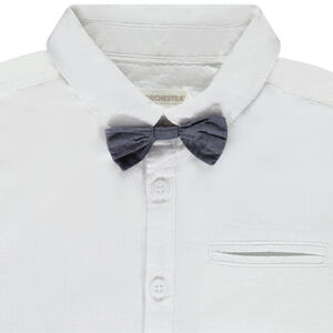 Chemise manches longues avec nœud papillon garçon 