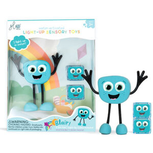 Badspeelgoed 1 Figuurtje & 2 blokjes lichtgevend 3jaar+ Blair Blue 