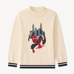 Trui voor jongens met Spider-Man motief 