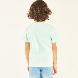 T-shirt manches courtes print Stitch Disney pour garçon 