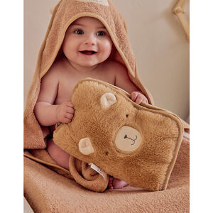 Gezondheidsboekje imitatiebont Lily Camel 