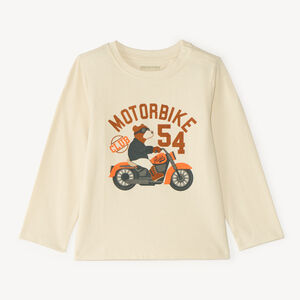 T-shirt manches longues bébé garçon print fantaisie 